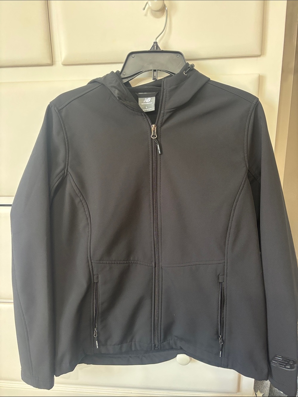 New Balance Women’s Black Softshell Hooded Jacket